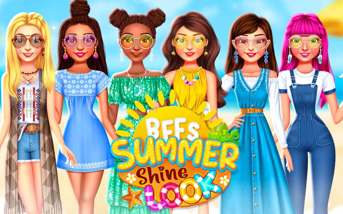 Play BFF Summer Shine Look — free online Kids game
