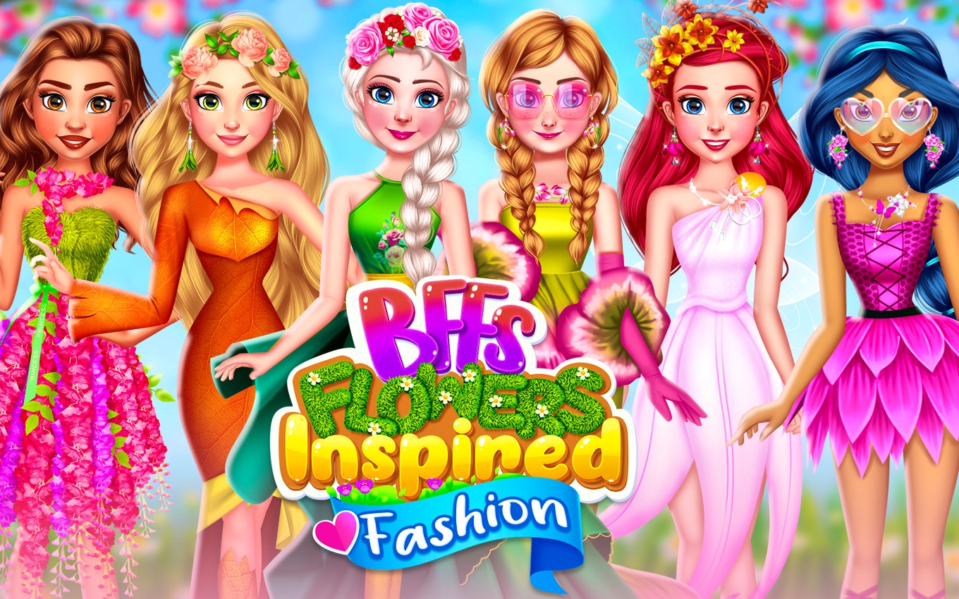 BFFs Flowers Inspired Fashion