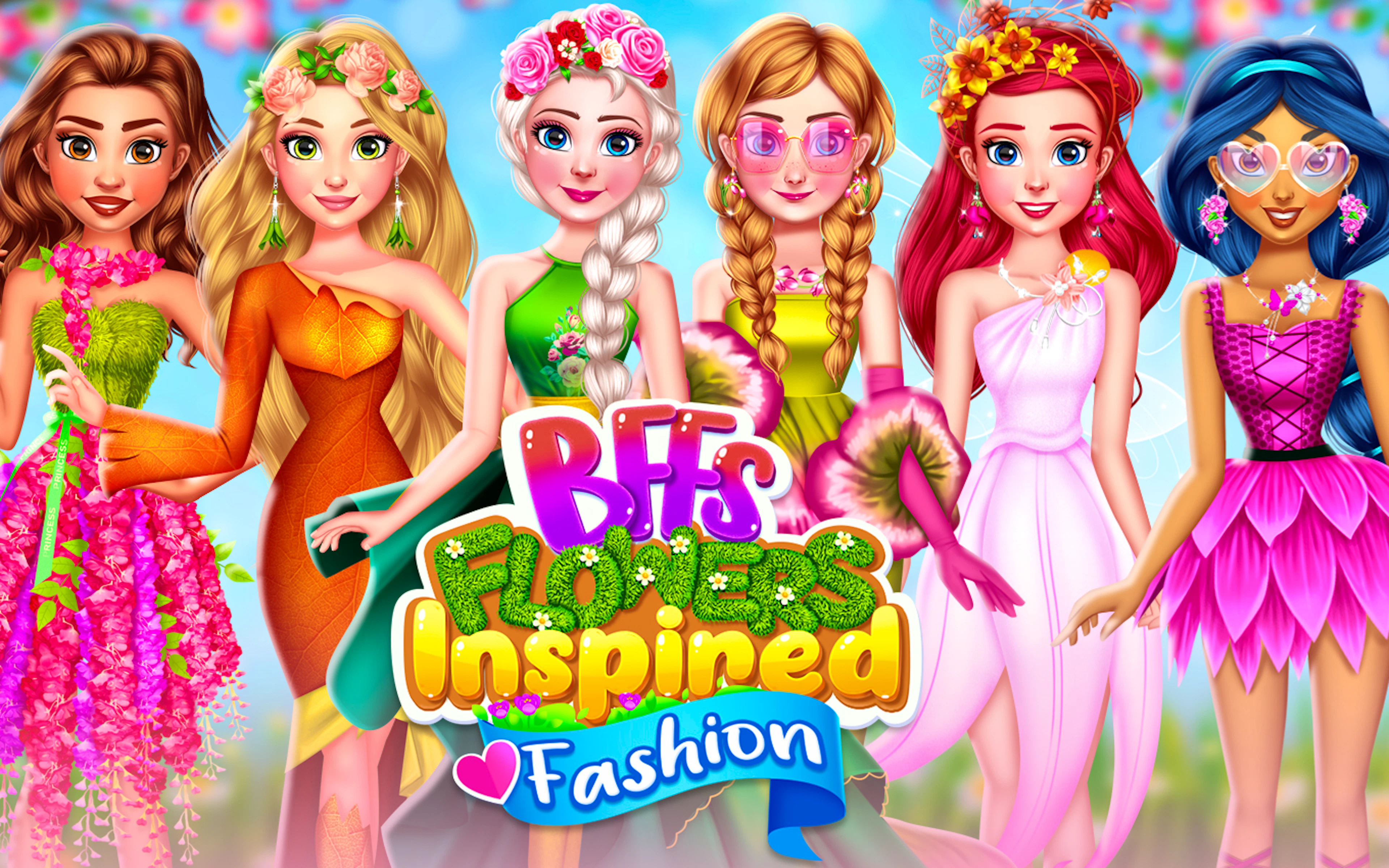 BFFs Flowers Inspired Fashion