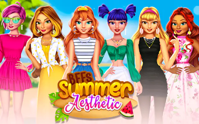 Estética de Verão das BFFs