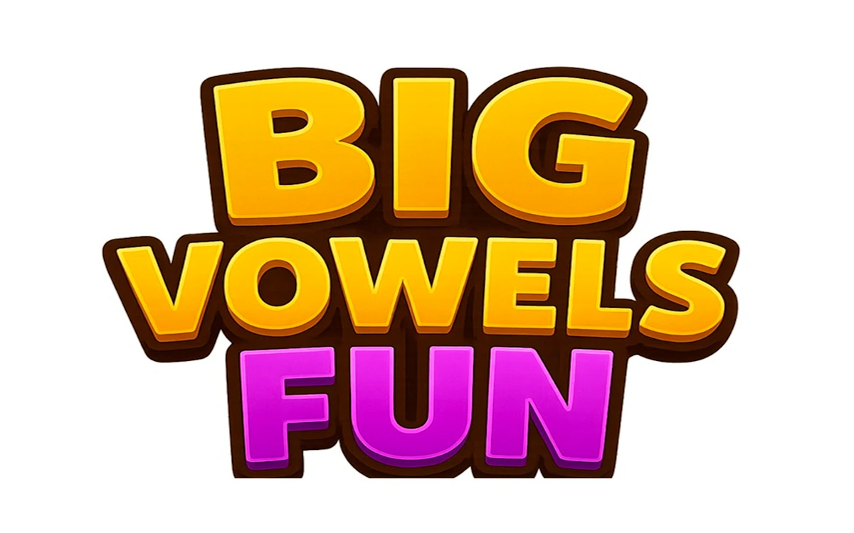 Play Big Vowels Fun — free online Match 3 game