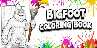 Bigfoot Coloring Book thumbnail