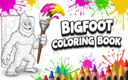 Bigfoot Coloring Book