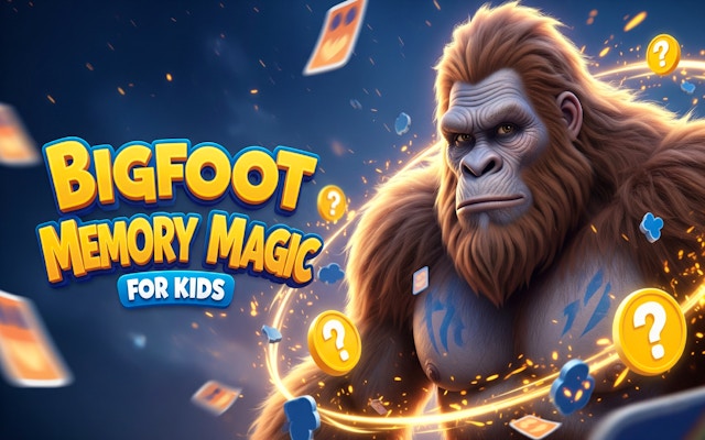 Bigfoot Memory Magic For Kids