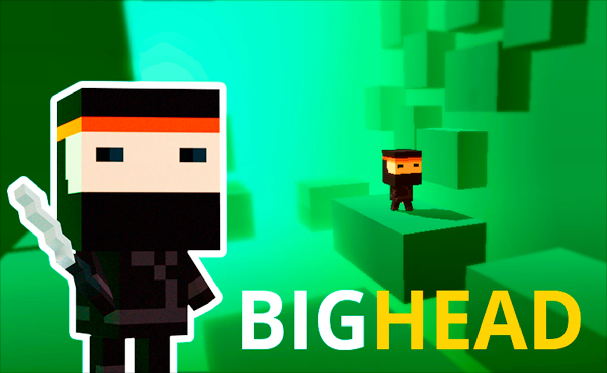 Play Bighead Ninja! — free online Action game