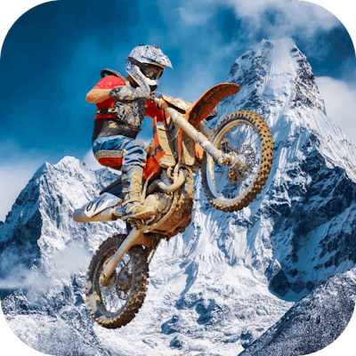 Bike Mania 3 On Ice By Gamepix
