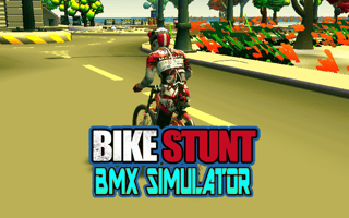 Bike Stunt Bmx Simulator game cover