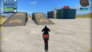 Bike Stunt Driving Simulator 3d game cover