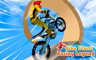 Bike Stunt Racing Legend game cover