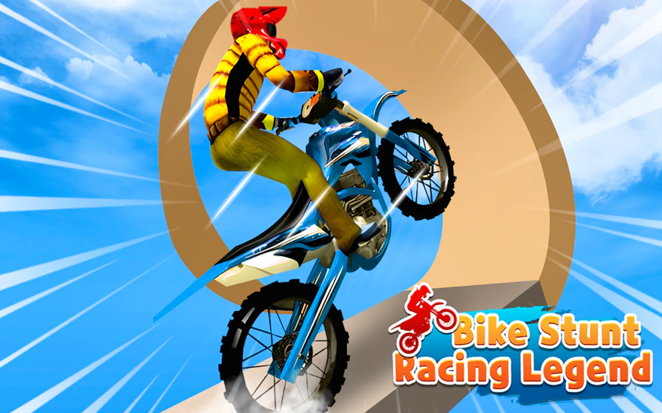 Bike Stunt Racing Legend game cover