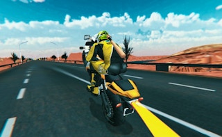 Biker Battle 3d game cover