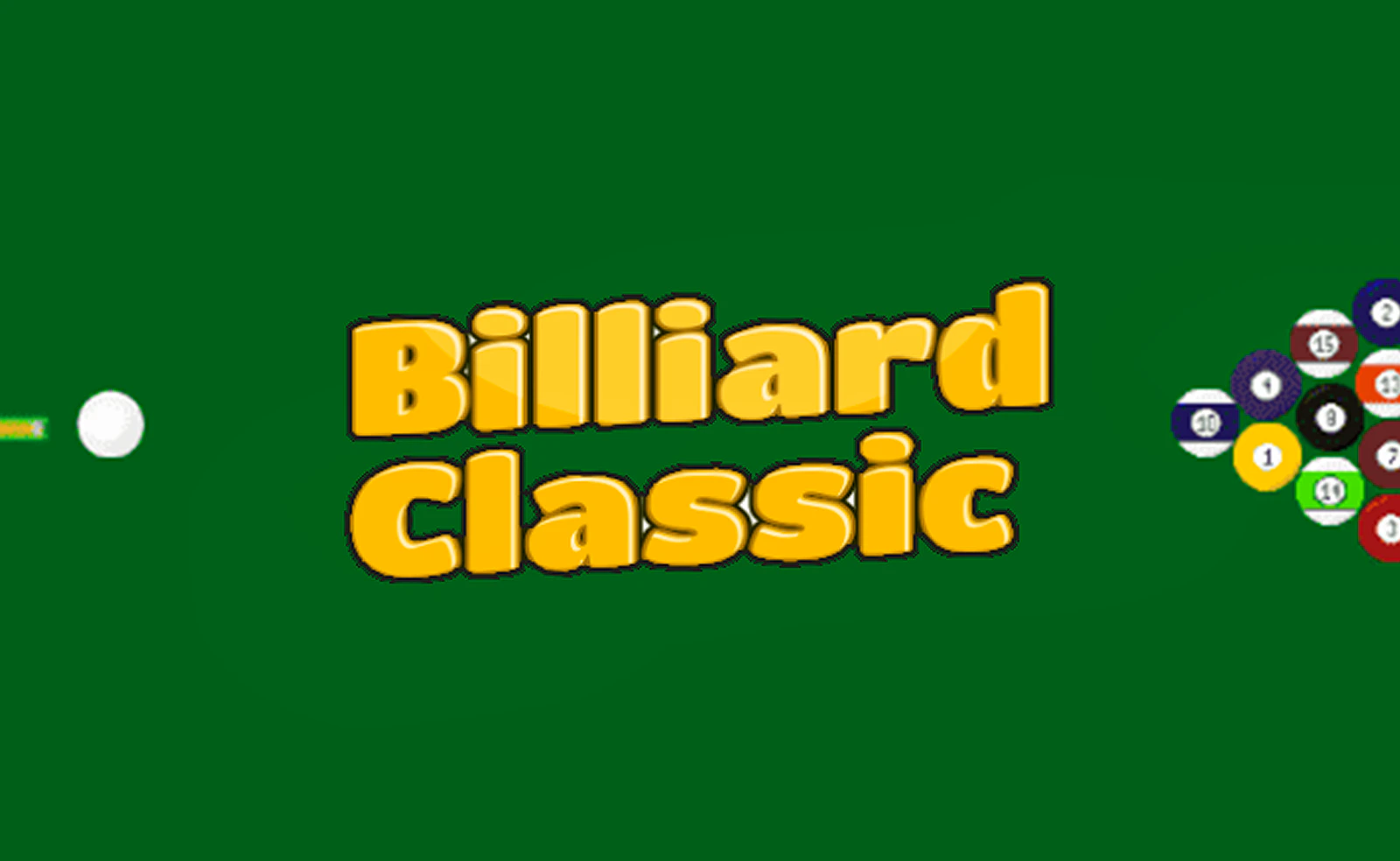 Billiard Classic — free online sports game on Glaze Games