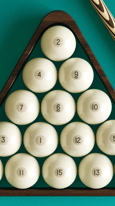 Billiards 3D Russian Pyramid