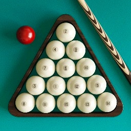 Billiards 3D Russian Pyramid