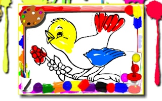 Birds Coloring Book game cover