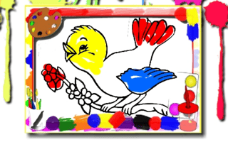 Birds Coloring Book game cover