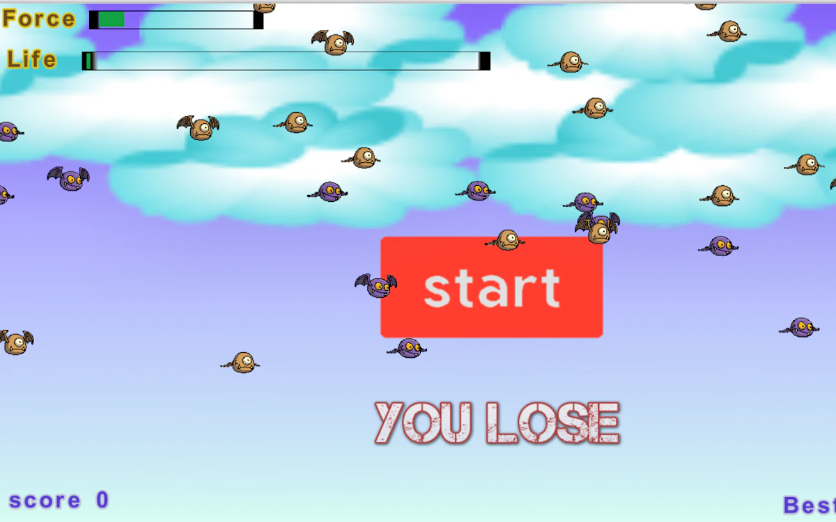 Play Birds Flying — free online Arcade game