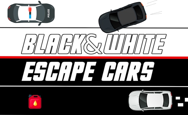 Black And White Escape Cars