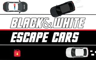 Black & White Escape Cars game cover