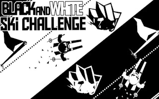 Black & White Ski Challenge game cover