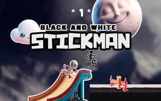Black And White Stickman game cover