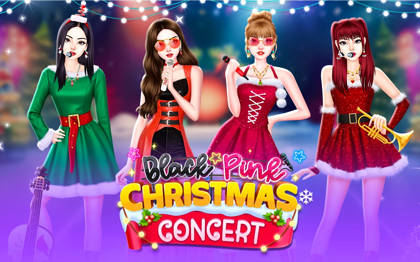 Black Pink Christmas Concert