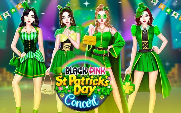 Black Pink St.Patricks day Concert