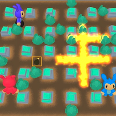 Blast Frenzy Bomber Clash By Gamepix