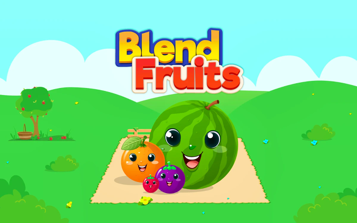 Play Blend Fruits — free online 2048 game
