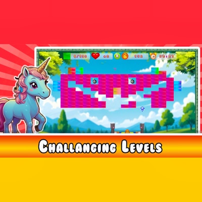 Block Blaster Unicorn By Gamepix