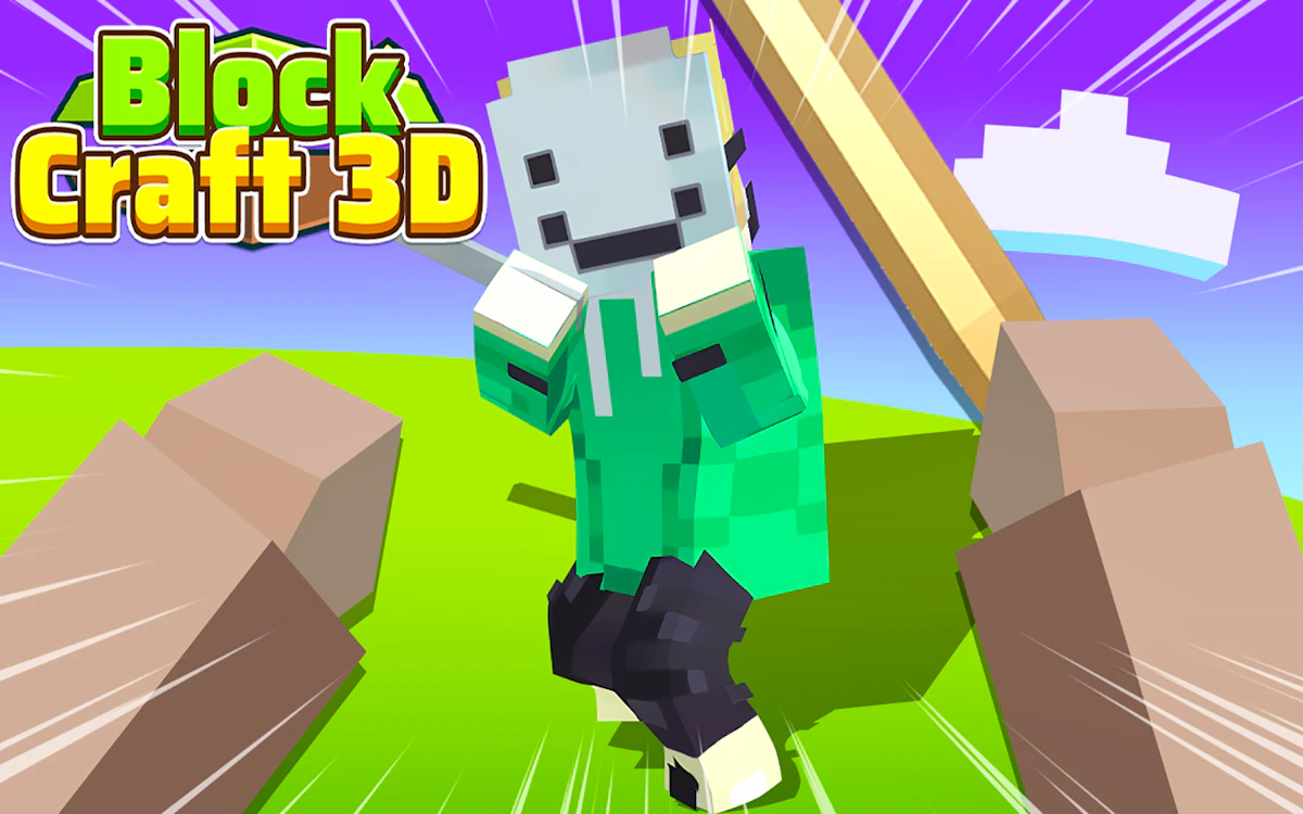Play Block Craft 3D 2 — free online Minecraft game