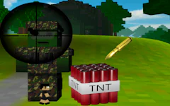 Block Craft Defense Zombie Drop