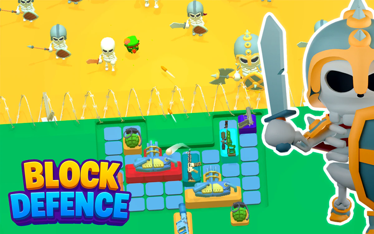 Play Block Defence — free online Strategy game