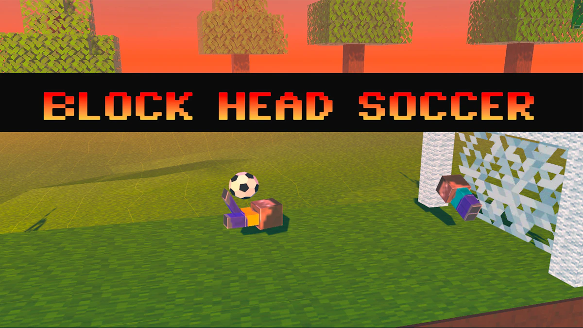 Play Block Head Soccer — free online Two Player game