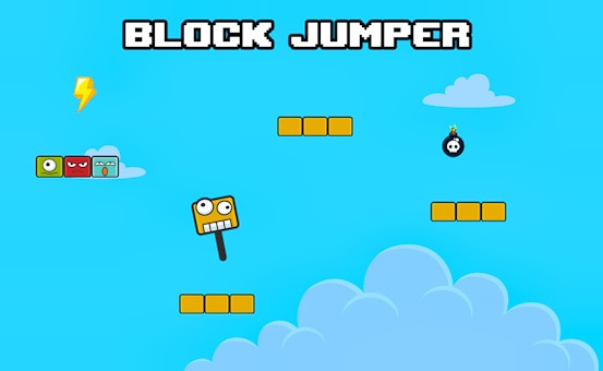 Block Jumper 🕹️ Play Now on GamePix