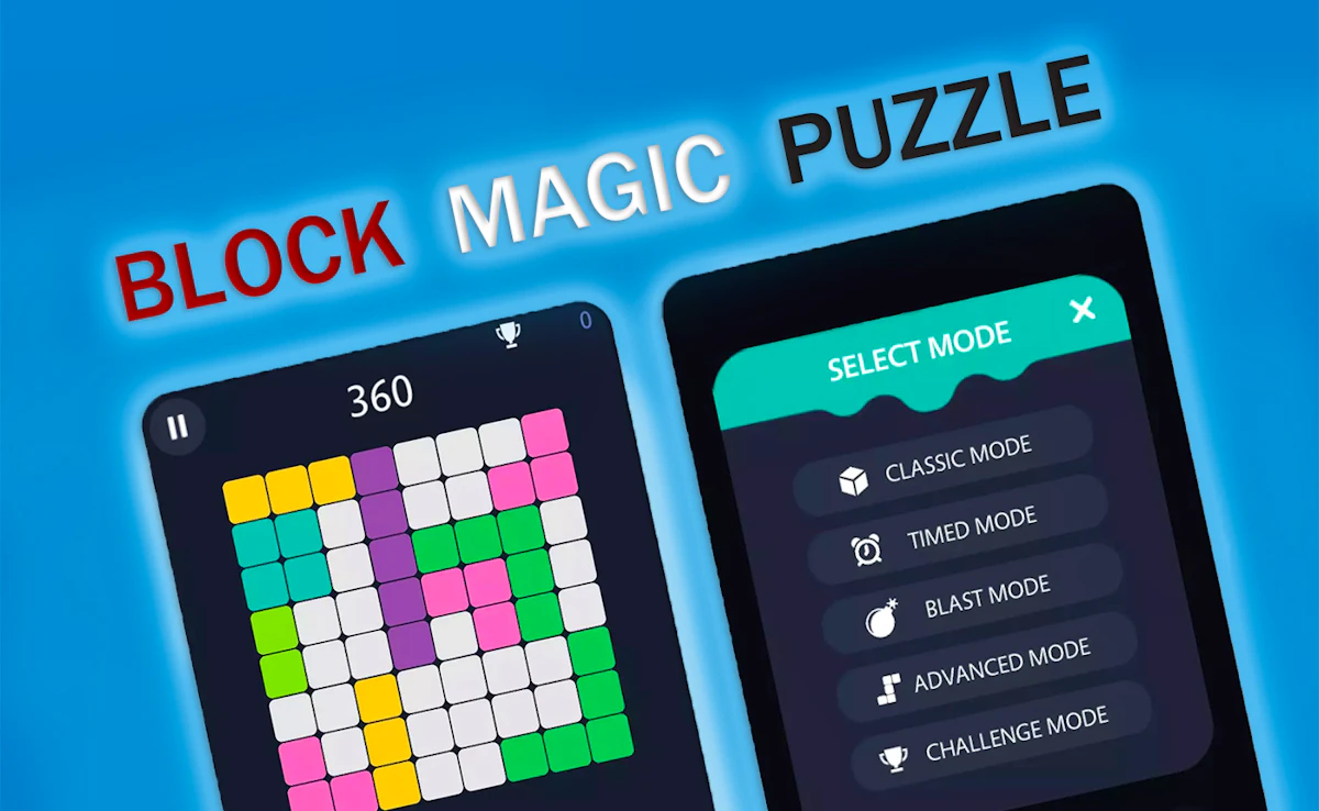 Play Block Magic Puzzle — free online Tetris game