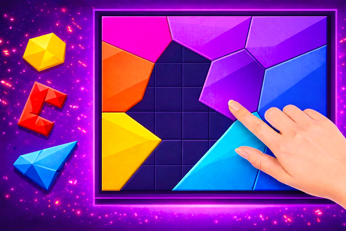 Play Block Master Polygonal Puzzle — free online Puzzle game