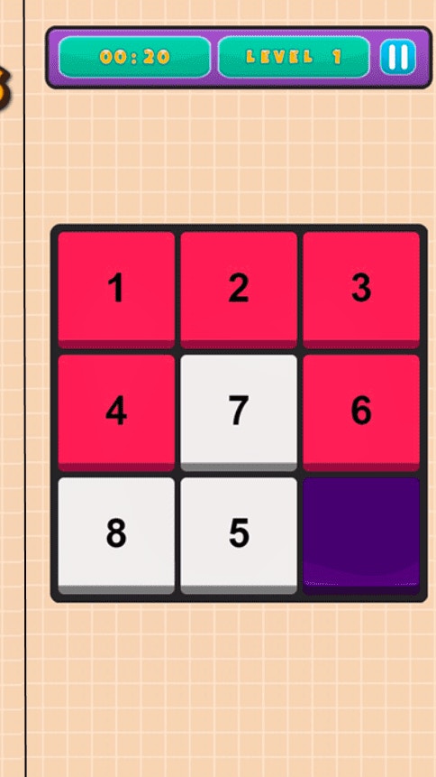 Block Numbers Puzzle