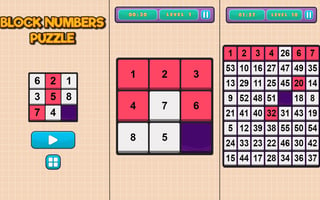 Block Numbers Puzzle game cover