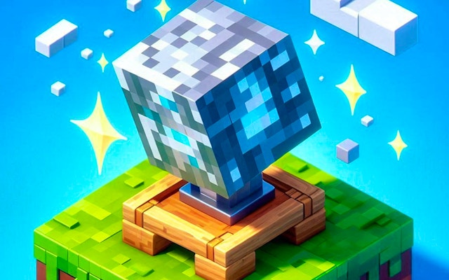 Block Pusher Voxel World 3d