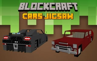 Blockcraft Cars Jigsaw