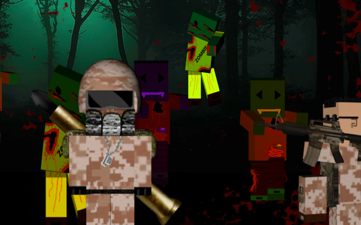 Play Blockie Apocalypse Rise of the Zombie Horde — free online Zombie game