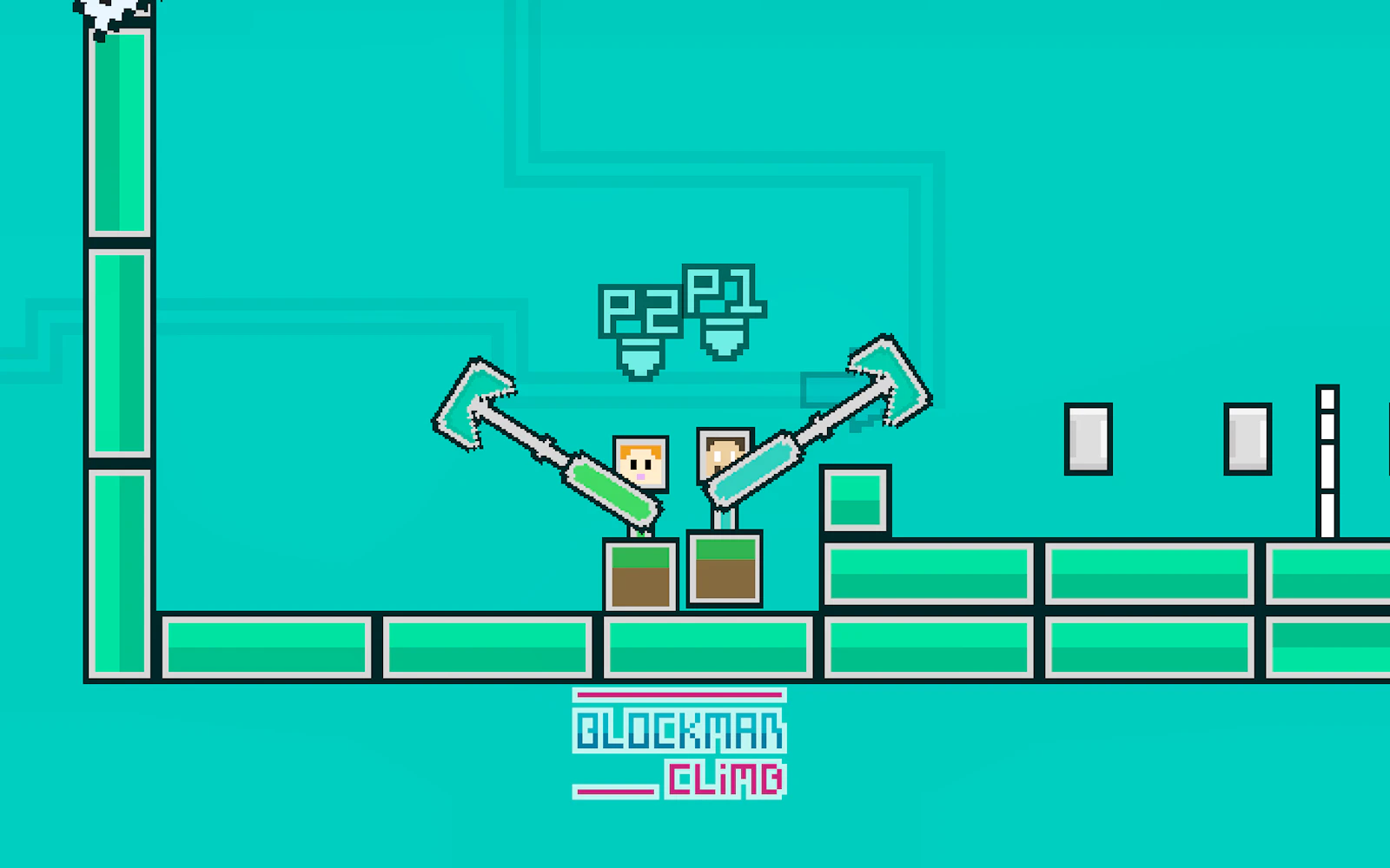 Blockman Climb 2 Player — free online action game on Glaze Games