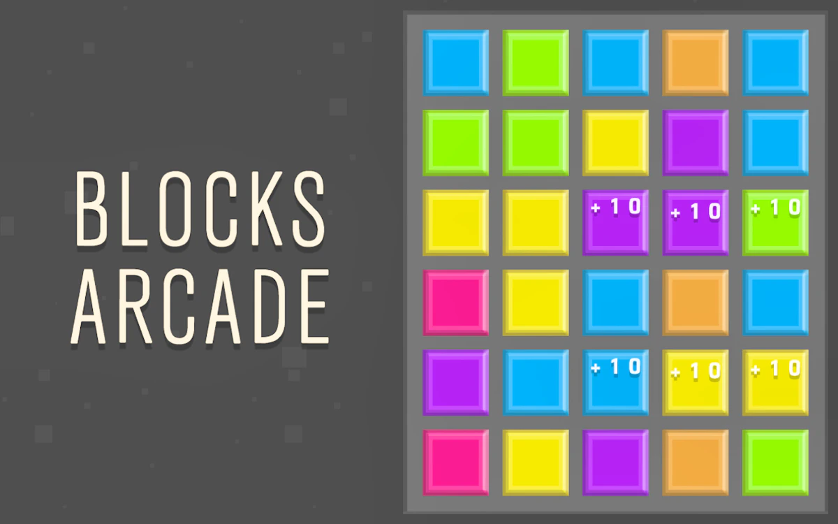 Play Blocks Arcade — free online Puzzle game