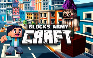 Blocks Army Craft game cover