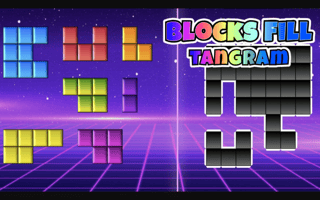 Blocks Fill Tangram Puzzle game cover
