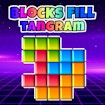 Blocks Fill Tangram Puzzle