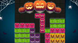 Blocks Puzzle Halloween game cover
