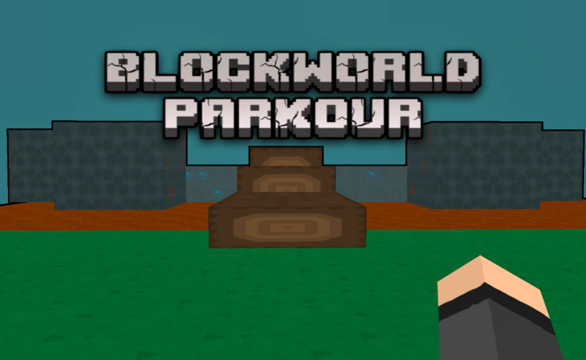 Play Blockworld Parkour — free online Pixel game
