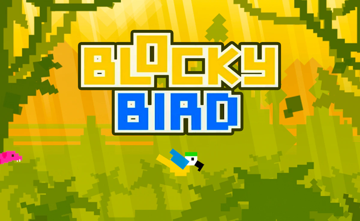 Play Blocky Bird — free online Animal game